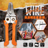 MULTI-FUNCTIONAL WIRE SPLITTING PLIERS