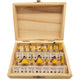45° Lock Miter Router Bit - 1/2" Shank