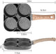 Non-Stick Frying Pan with 2/4 Hole