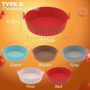🎁2024 New Year Hot Sale🎁 - Air Fryer Silicone Baking Tray🍟