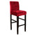 Velvet Square Bar Stools Chair Cover