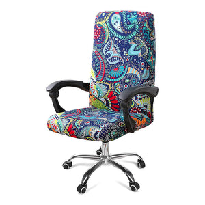 One Piece Printed Office Chair Cover