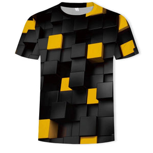 3D Squares T-shirt