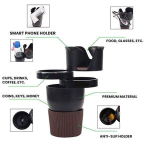 All Purpose Car Cup Holder And Organizer