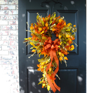 Fall Outdoor Wreaths Swag