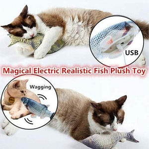 Dancing Fish Cat Kicker Toy