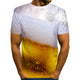 3D Graphic Printed Short Sleeve Shirts Dink