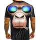 3D Graphic Printed Short Sleeve Shirts Daily Tops Rock Streetwear