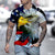3D Graphic Printed Short Sleeve ShirtsParty Tops Exaggerated Black Blue Red
