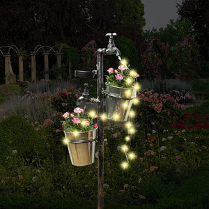 Solar Faucet Garden Stake