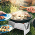 Folding Card Camping Grill
