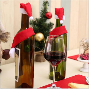 Christmas Wine Bottle Cover Set（5PCS）