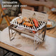 Folding Card Camping Grill