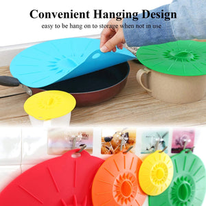 Silicone Bowl Lids Set of 5 (🔥 Last Five Days)