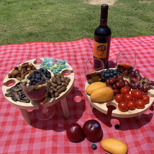 LAST DAY 50% OFF-🍷PORTABLE PICNIC TABLE🍷