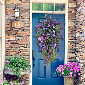 💜Hot Sale 50%OFF💜Spring Front Door Swag-Rustic Home Decor